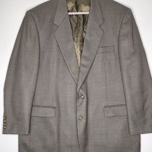Adolfo Men's Sports Coat 50R 100% Pure Wool (XXL)‎